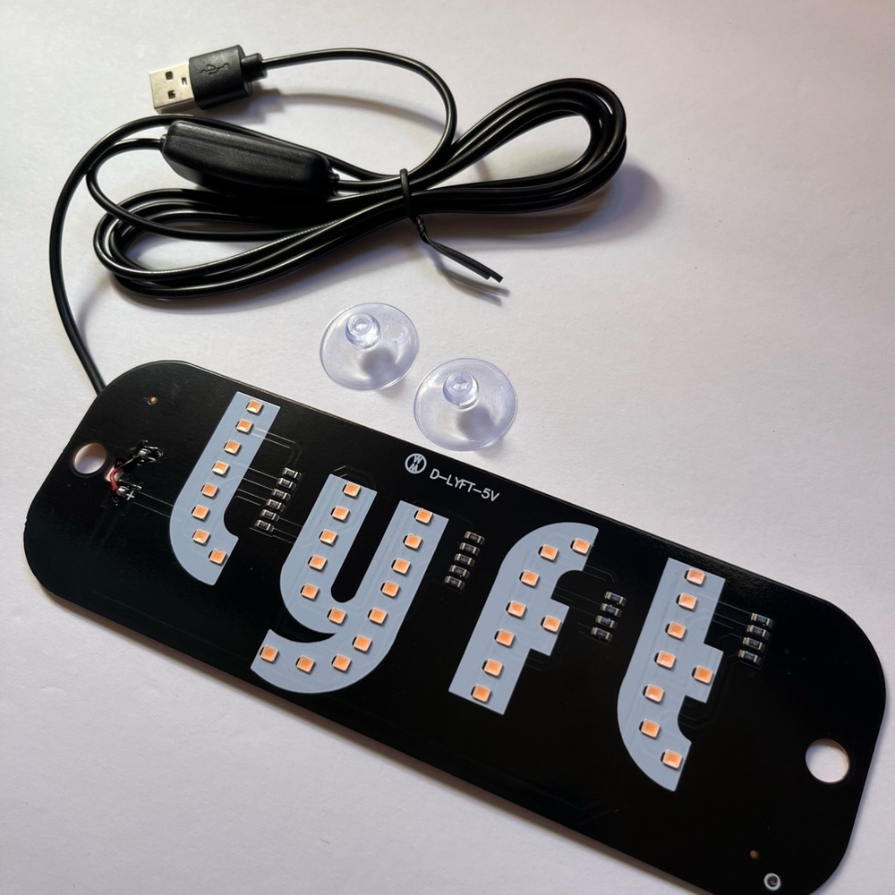 Lyft LED Sign with USB Cable